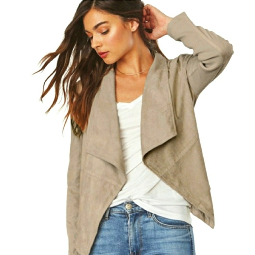 BB Dakota Faux Suede Jacket Size XS